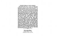 Oct. 17, 1884-The fires continue to burn in the woods and cranberry patches in Atlantic County west of Elwood. 