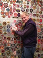 The walls at the NYFD Fire Zone Museum http://www.fdnyfoundation.org/ are covered with patches from fire companies from all over and now includes the EVFC