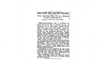 Their Carriage Was Hit by Reading Train at Elwood, N.J Special to The New York Times. January 2, 1908, Thursday 