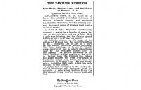Ten Families Homeless April 30th 1900