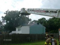 Incident #55 Structure Fire Nesco 07/29/09