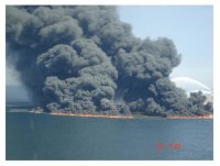 Oil Rig Fire 2010